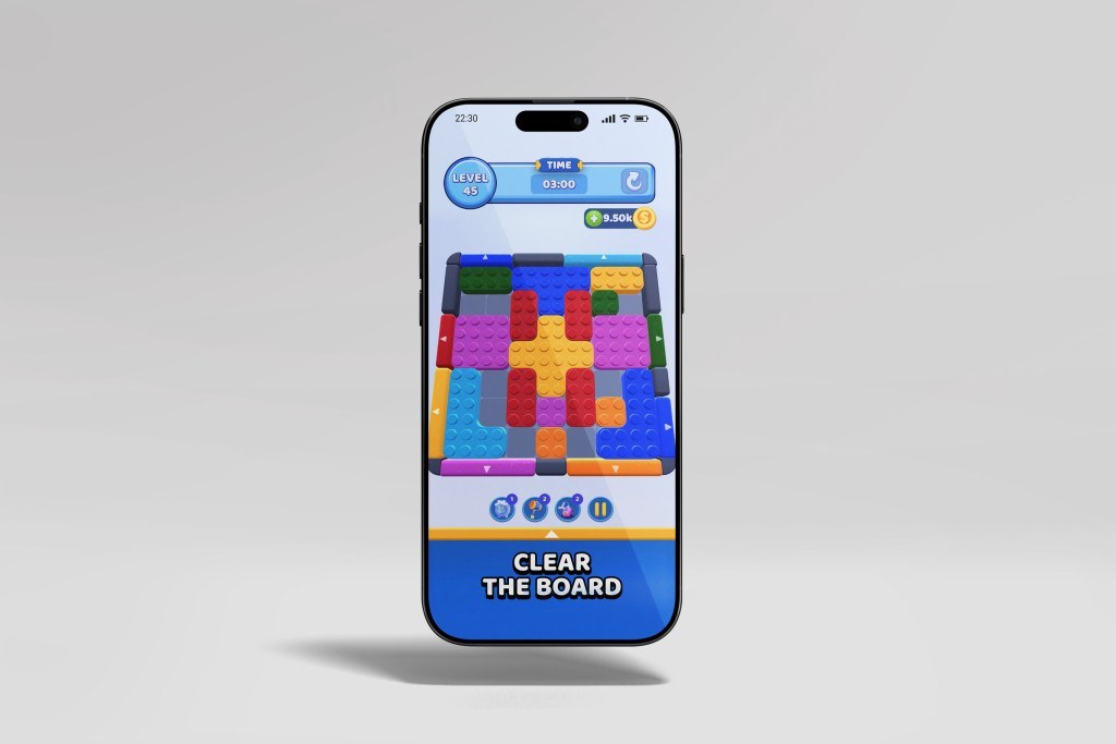 Color Block Jam fixed platform puzzle game screenshot