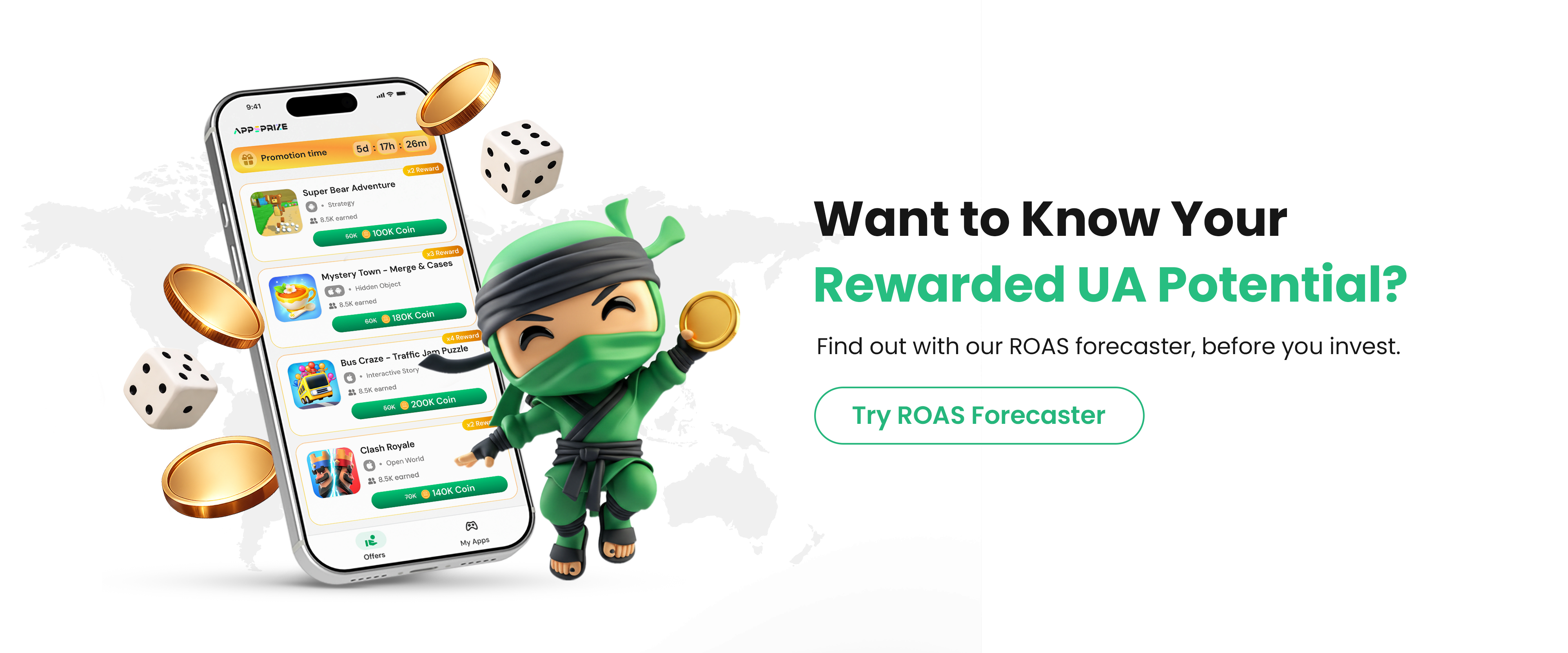 What's Your Rewarded UA Potential? Try our ROAS Forecaster. Estimate returns before you invest.