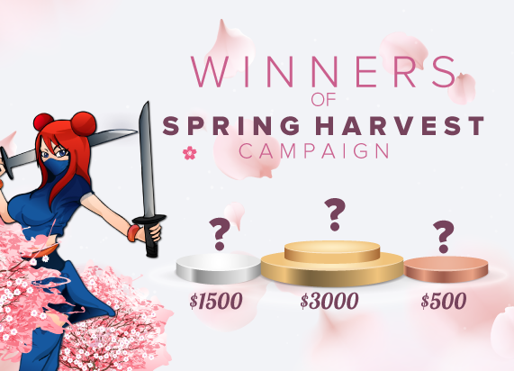 Announcing The Winners Of Spring Harvest Campaign! -