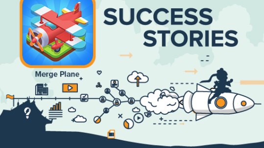 Mobile App Success Story: Merge Plane -