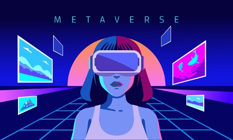 woman-with-glasses-and-a-headset-vr-connected-to-the-virtual-space-metaverse-concept